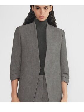 Aritzia Babaton Power Blazer grey